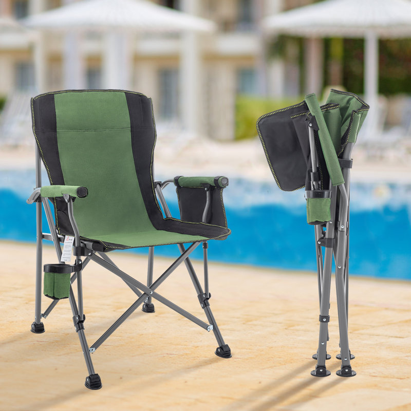 Sufiyan Folding Camping Chair, Green