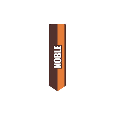 AmTab - CVBannerV-N-1248-EC - Character Values Banner - Vertical - Noble - 12"W x 48"L