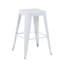 Tabouret à hauteur de comptoir 30 po, ensemble de 4 tabourets de bar en métal sans dossier, non empilable, amovible et facile à assembler, permettant d'économiser de l'espace pour un îlot de cuisine / bar / café / salle à manger-591688211-591688218-591688221