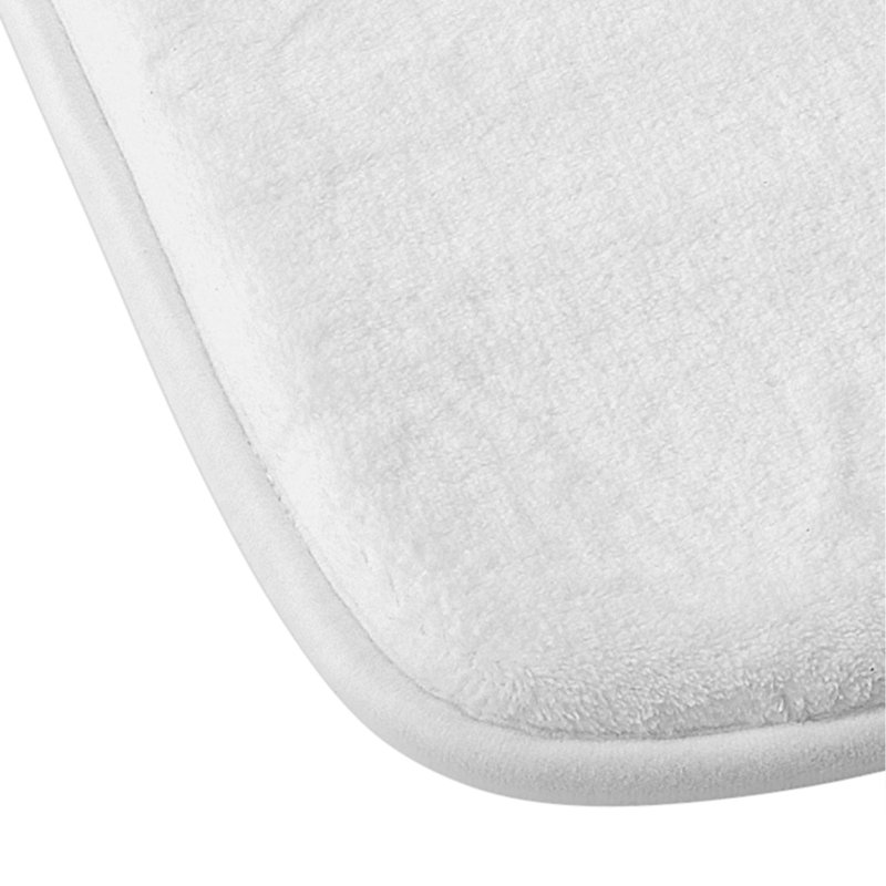 adrianne Sardinas Memory Foam Bath Mat, Single - 17" L x 24" W