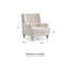 Élégant fauteuil ivoire pour espaces confortables-1613258802