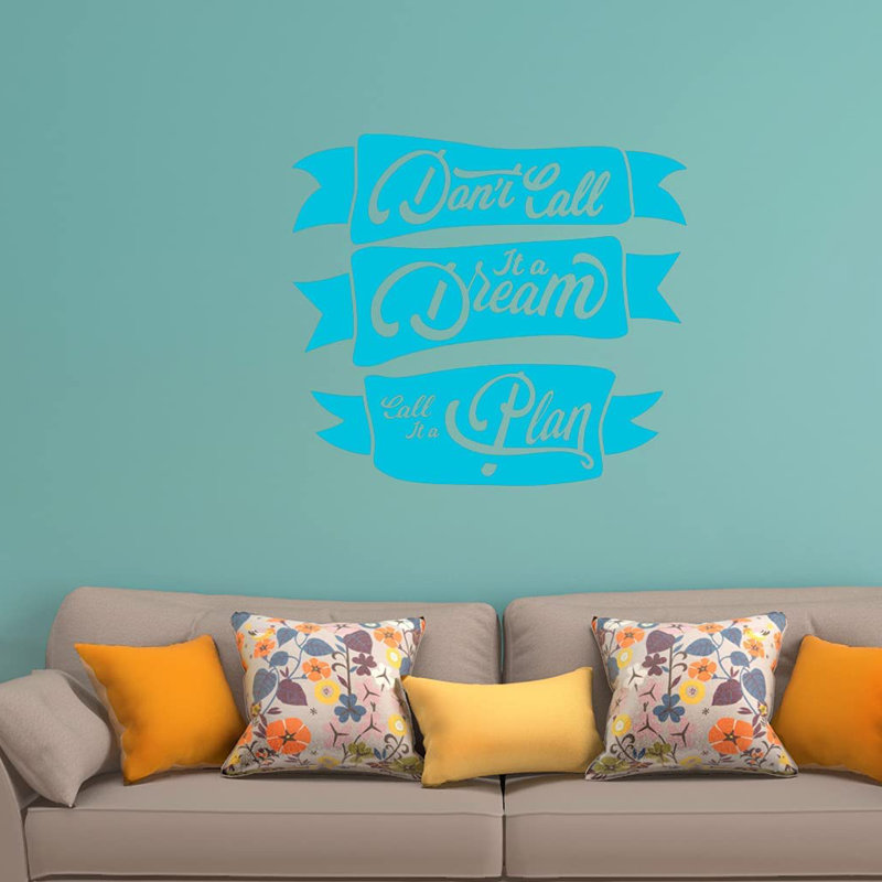 Adhésif décoratif, H 18 po x l 21 po, Bleu ciel