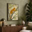 Resting Leopard Botanical - Wrapped Canvas-586585422-586585429