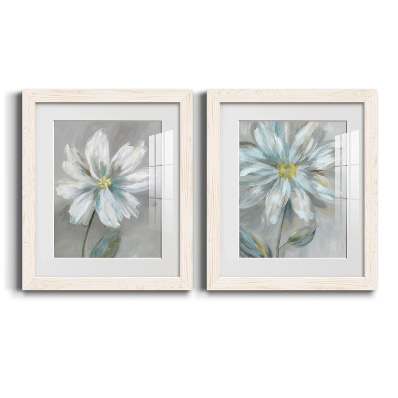 Andover Mills™ Simple Flower I 2 Pieces Print & Reviews | Wayfair