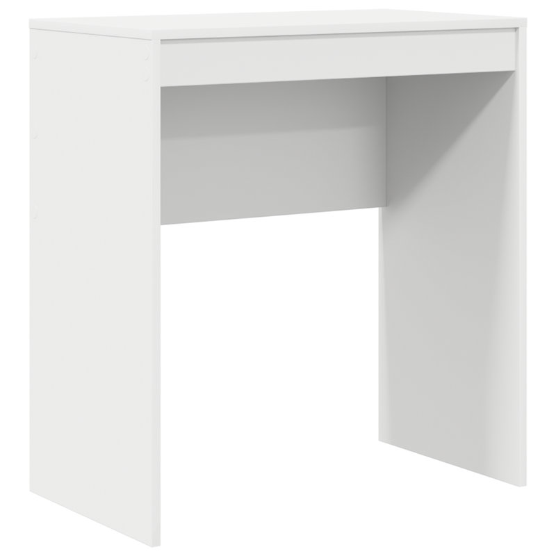 Writing Desk Particle Board 76 Cm, 76cm H x 70cm W x 40cm D, White