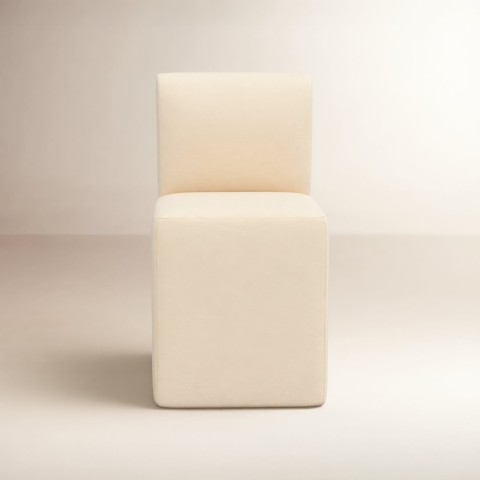 Mendy Dining Chair, Classic Pearl Performance Velvet