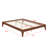 Solid Dry Bamboo Wood Platform Bed-1782834606