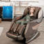 Fauteuil de massage inclinable électrique en similicuir