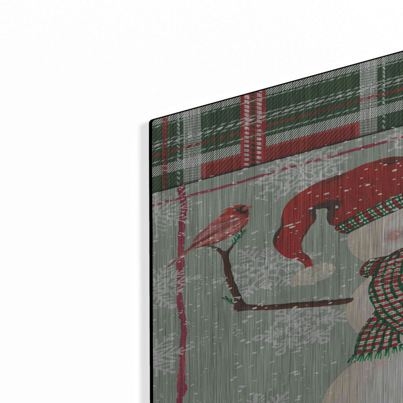 «Merry-Merry-Merry Christmas Snowman» par Cindy Jacobs, H 36 po x l 24 po
