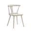 Ensemble de chaises de salle à manger rustiques 2 pièces, structure en bois massif, design moderne de ferme, assemblage facile-1431773768