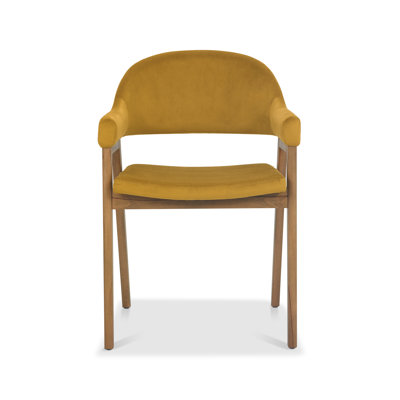 Anayalee 49cm H Polyester Blend Upholstered Upholstered Back Armchair