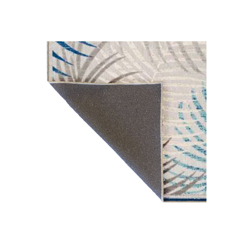 Tapis beige lavable à la machine, Carré 3 pi 3 po