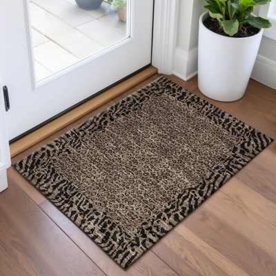 Premium Machine Washable Alvey AMF1230 Animal Skin Rug