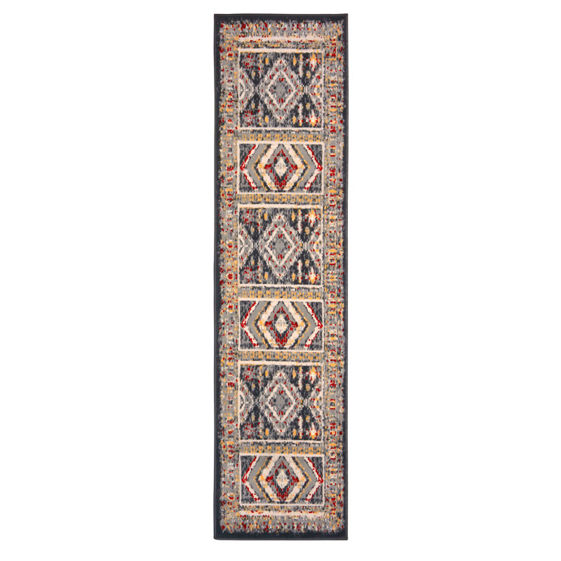 Southwestern Indoor Rug, Runner 2' x 8'