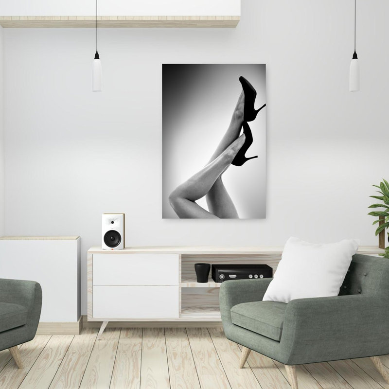 Fashion Red 3, art contemporain, H 36 po x l 24 po