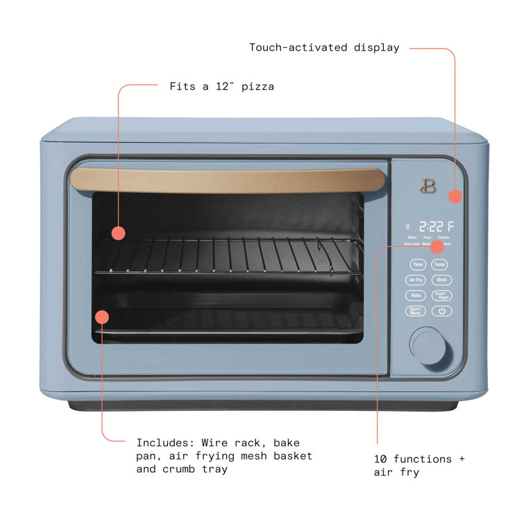 howcoolmall 9-In-1 Digital Air Fry Oven Air Fry, Air Roast, Air
