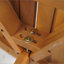Table d'appoint ronde en acacia