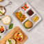 Assiette à dîner jetable pour 125 invités
