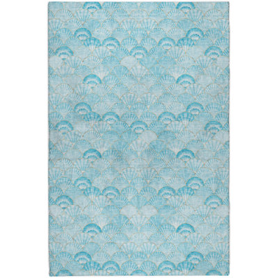 Premium Machine Washable Dream Shag ADS181 Shells Rug