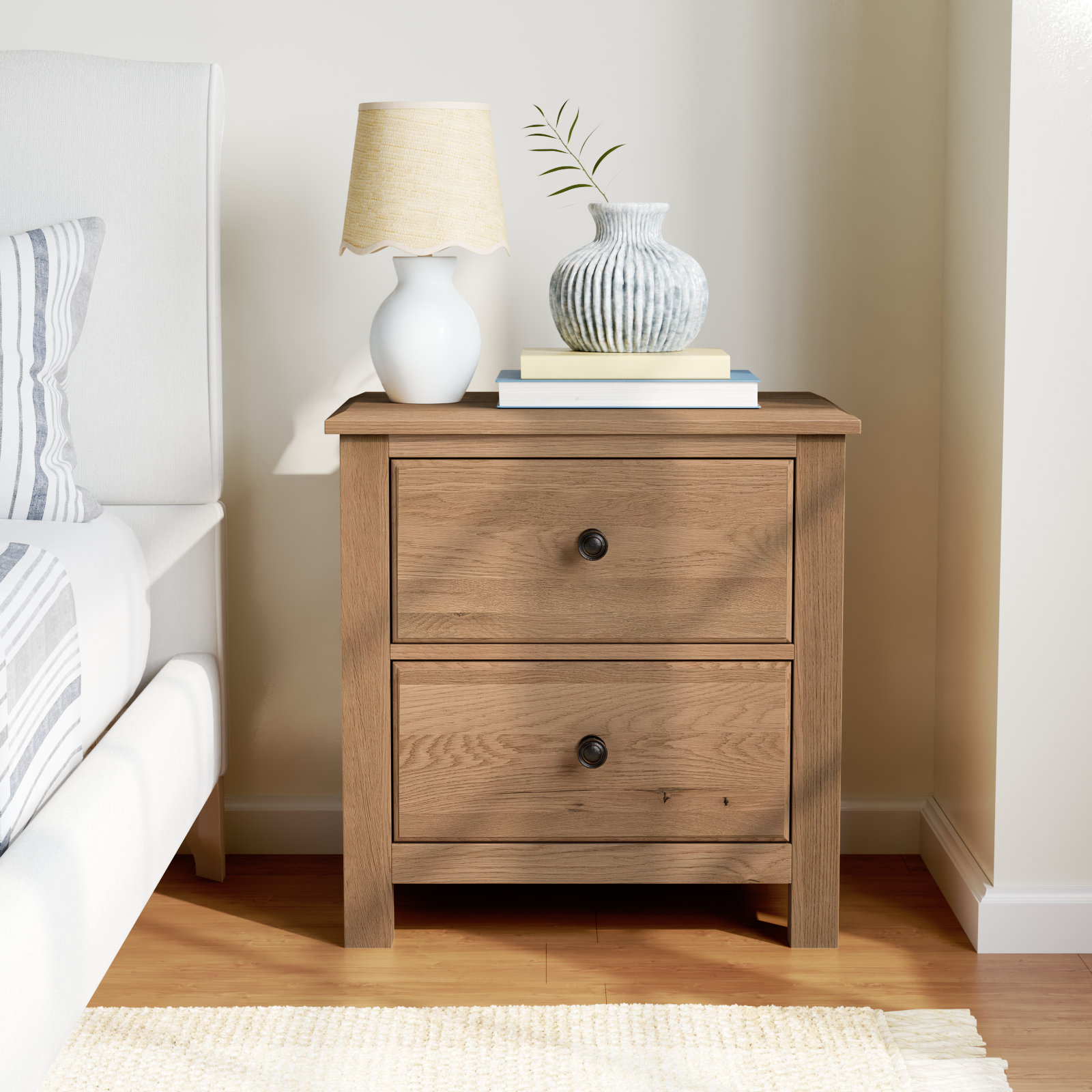 Lewin Night Stand - 2 Drawers