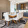 Bionda Geometric Area Rug in Cream/Black/Gray