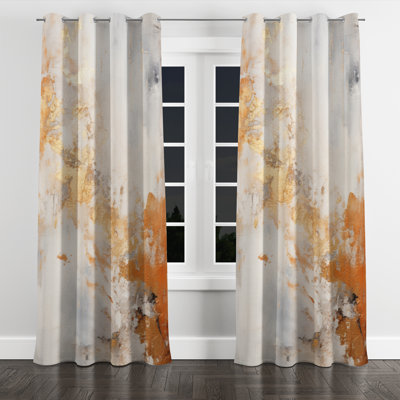 Anahy - Modern Grommet Curtain - Velvet Room Darkening - 1 panel
