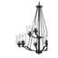 Lustre 9 lumières à abat-jour Venicia-1802453856