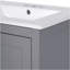Meuble-lavabo de 24 pouces avec lavabo encastré intégré et armoire de rangement avec 2 portes et 1 tiroir. Comprend une tablette de porte à double couche, une conception à fermeture douce et des solutions de rangement polyvalentes-1133987021
