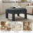 Modern Unique Design 32.3" W Velvet Upholstered Ottoman-1221269252