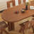 French retro solid wood dining table-109512754