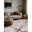 Tapis beige lavable à la machine-52661122