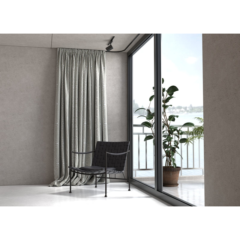 Contour Blackout Curtain, 100" W x 108" L