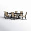 Ensemble de salle à manger 7 pièces Chianti-1928679407