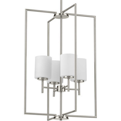 Lustre rectangulaire à 4 lumières Steelville