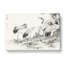 Japanese Cranes By The Bamboo by Numata Kashu - Single Picture Frame Painting-103398966-103398970