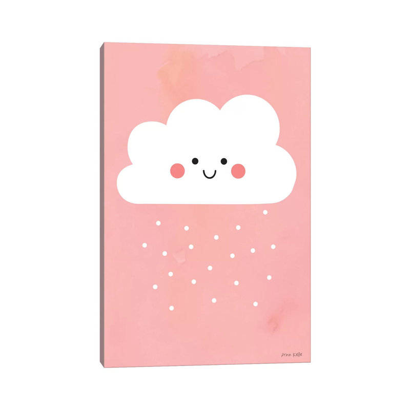Happy Cloud I by Ann Kelle - Wrapped Canvas Print, 152.5 cm H x 101.5 cm W