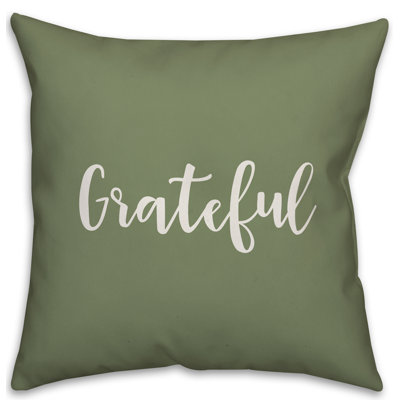  Coussin Grateful