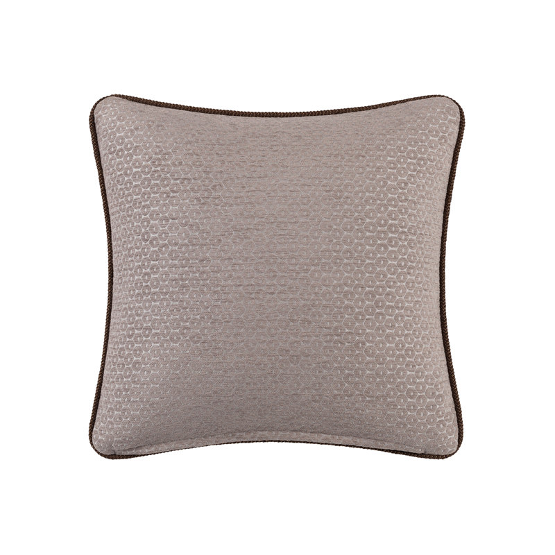 Esmeralda Floral Canvas Square Throw Pillow