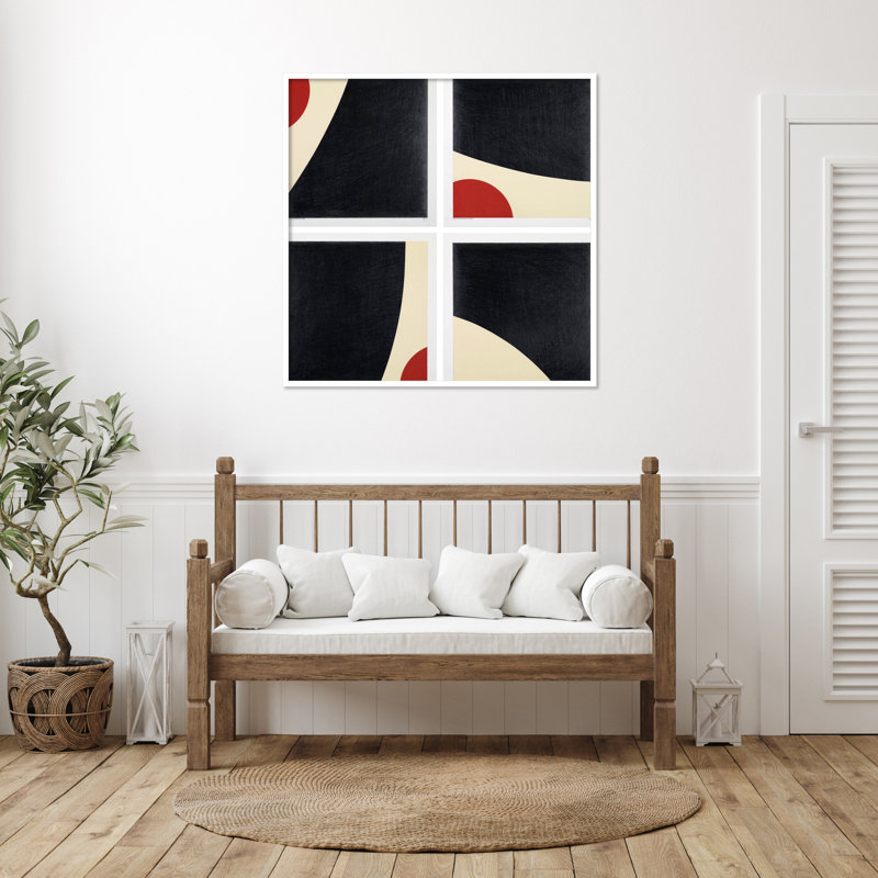 Does My Mum Look Big In This? by Alex Dunn, White Framed, 41" H x 41" W
