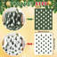 Jeté pour arbre de Noël en microfibre pour arbre de Noël