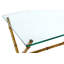 Pals 120cm Glass Top Console Table