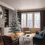 Sierra Lighted Artificial Fir Christmas Tree-1970978197