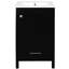 Meuble-lavabo compact de 20 pouces avec rangement intelligent, tiroir à fermeture en douceur et porte à double couche pour un rangement optimal Poignée élégante, mécanisme, petite organisation de tiroir-1752083458