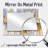 Winter Hues Tulips Field Horizon II - Floral Mirror Wall Decor - Printed On Metal-1442038363