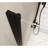 28X72 Pivot Shower Door Featuring Black Aluminum Half Frame, 6Mm Transparent Tempered Glass, Film, Raised Water - Blocking Strip, Shock Packaged For Bathroom Project Thick Glass With Proof Aesthetic