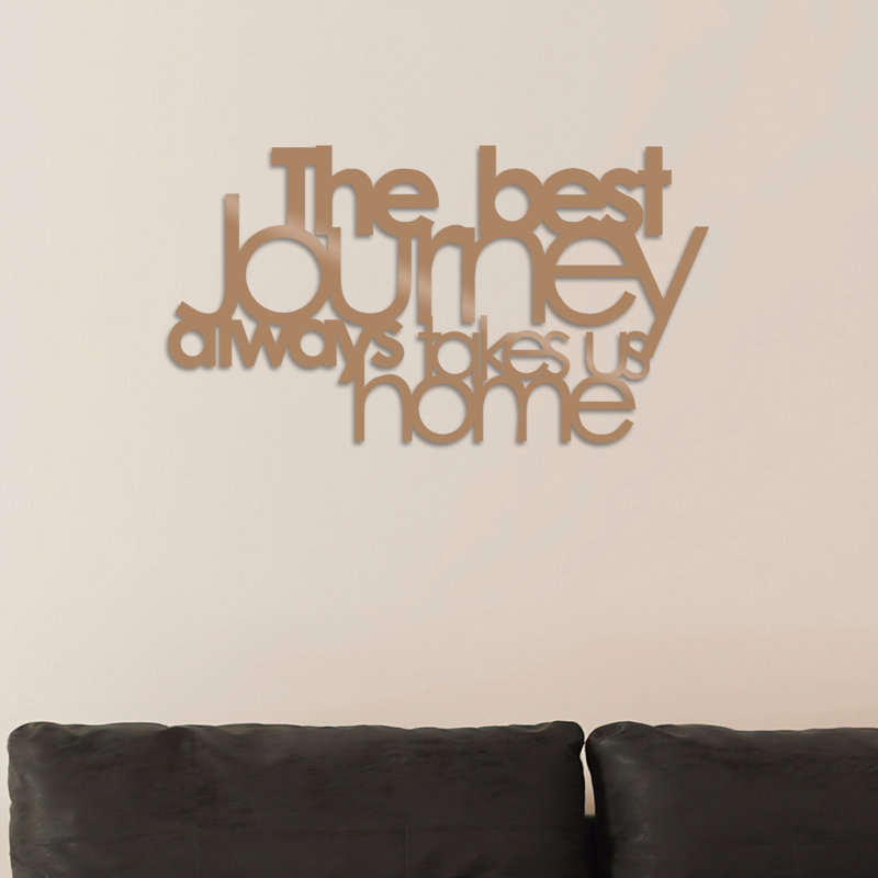 Wall Decor on Metal, Copper