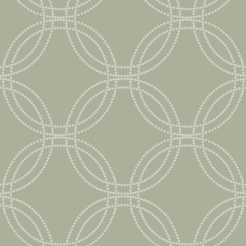 Superfresco Easy Serpentine Geometric Wallpaper, Green