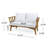 Outdoor Loveseat With Cushions