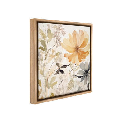 «Lush Botanical Serenity Floater Frame» par Lazar Studio sur toile