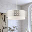 Lustre tambour 4 lumières Eraman-137202317-230423042